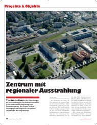 Zentrum mit regionaler Ausstrahlung - Intershop Holding AG