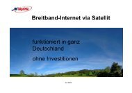 skyDSL Präsentation