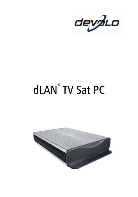 dLAN TV Sat PC - Devolo