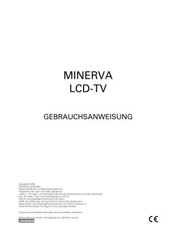 Bedienungsanleitung - Minerva