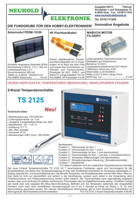 H-Tronic Netzgerät Bausatz Eingangsspannung (Bereich): 30 V/AC (max.)  Ausgangsspannung (Bereich): 1 - 30 V/DC 3A