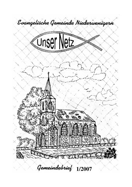Liebe Gemeinde - Evangelische Kirchengemeinde Niederwenigern