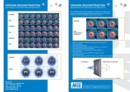 DROSEM REKONSTRUKTION DROSEM REKONSTRUKTION - MiE