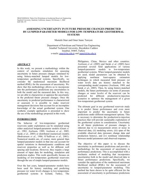 Assessing Uncertainty in Future Pressure Changes Predicted By ...