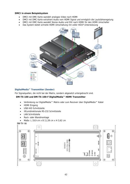 Was ist Crestron DigitalMedia™ und HDMI? - connectum