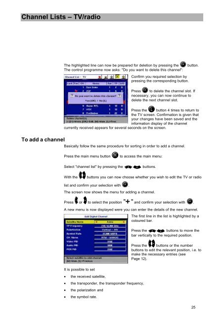 9986252-DVB Satellite Receiver UFD 545 - Kathrein