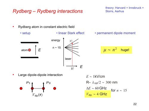 Tutorial: Quantum Information & Cold Atoms