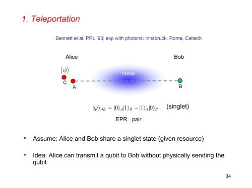 Tutorial: Quantum Information & Cold Atoms