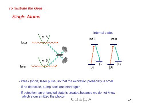 Tutorial: Quantum Information & Cold Atoms