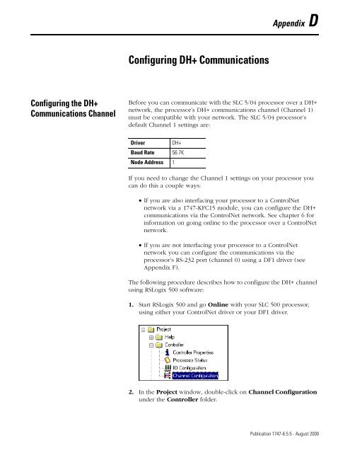 1747-6.5.5, SL 500 DeviceNet Scanner Module User Manual