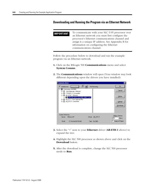 1747-6.5.5, SL 500 DeviceNet Scanner Module User Manual