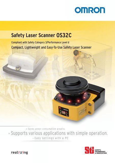 Safety Laser Scanner OS32C - OMRON Industrial Automation