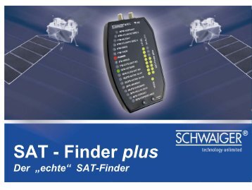 SAT - Finder plus - Schwaiger