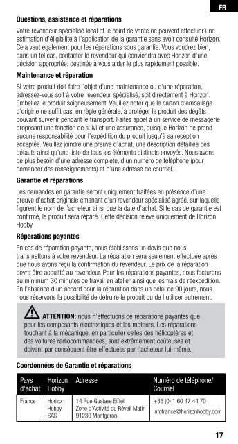 SPM9646 DSMX ReMote ReceiveR uSeR guiDe ... - Spektrum