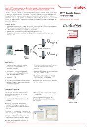 Remote DeviceNet Scanner(PDF) - Brad Harrison/Woodhead Sales