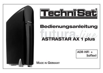 Bed.Anl. Astrastar AX1 04/99 2 - Produktinfo.conrad.com