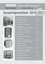 Tylö-Sauna-Preisliste-hier! - woga-Blockhaus.de