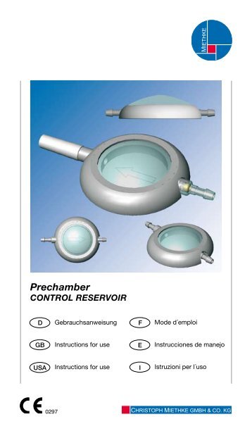 Prechamber - Christoph Miethke GmbH & Co. KG