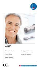 Manual du patient - Christoph Miethke GmbH & Co. KG