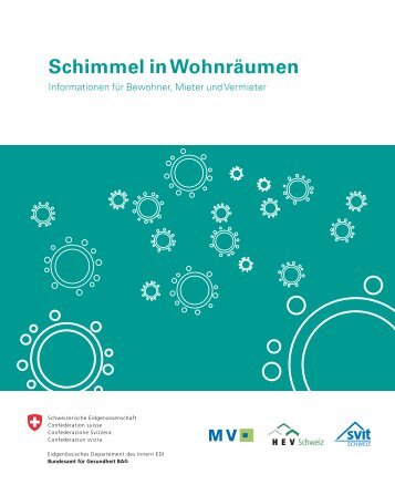 Schimmel in Wohnräumen -  Bundesamt für Gesundheit - admin.ch