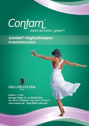 Contam®-Vaginaltampon - Med.SSE System GmbH