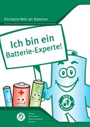 Die kleine Welt der Batterien - GRS-Batterien