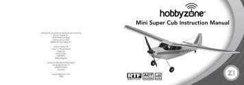 Mini Super Cub Instruction Manual - Robot MarketPlace