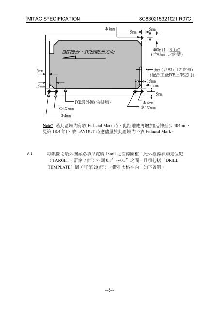 PRINTED CIRCUIT BOARDS LAYOUT SPECIFICATION - Read