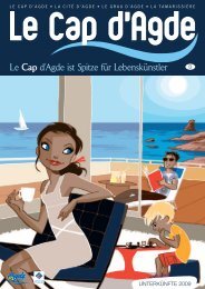 Le Cap d'Agde ist Spitze für Lebenskünstler - Office de tourisme du ...