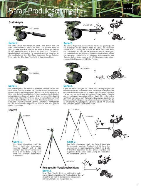 GITZO Safari Katalog - blende7