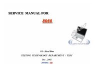 Mitac 8060 Service Manual - laptop schematics, notebook ...