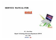 Mitac 8060B Service Manual - laptop schematics, notebook ...