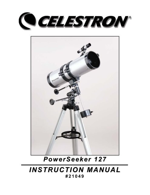 PowerSeeker 127 EQ Manual - Celestron