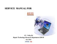 SERVICE MANUAL FOR SERVICE MANUAL FOR