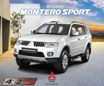 montero sport glx v - mitsubishi motors philippines corporation