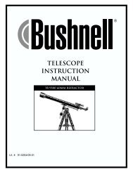 Telescope Instruction Manual - Bushnell