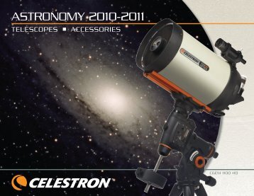 2009-10 Celestron Telescope Catalog
