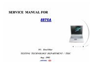 SERVICE MANUAL FOR SERVICE MANUAL FOR - tim.id.au