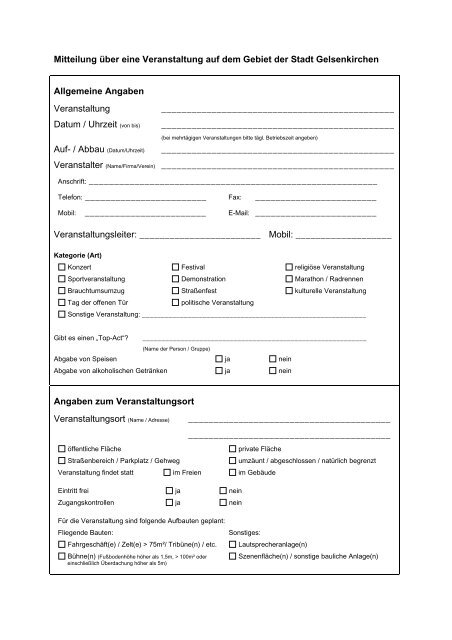 Veranstaltungsmitteilung PDF 19,0 kB - Stadt Gelsenkirchen