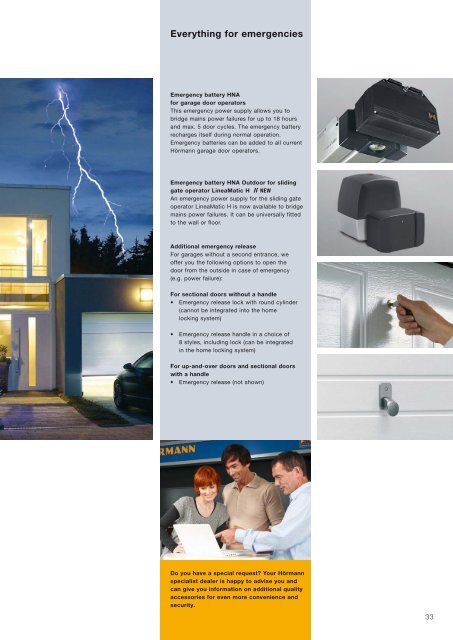 the full Hormann Operator brochure - ABI Garage Doors