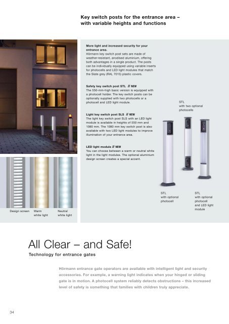 the full Hormann Operator brochure - ABI Garage Doors