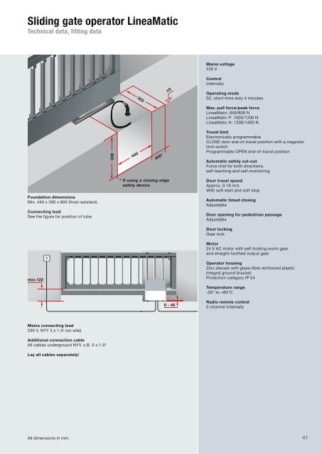 the full Hormann Operator brochure - ABI Garage Doors