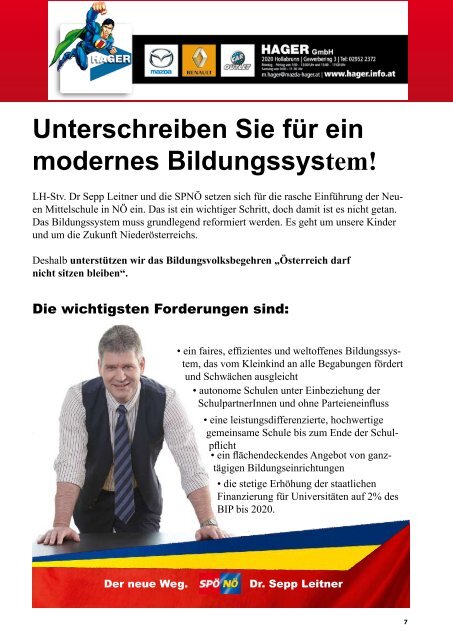 Der rOte BOte - spö hadres