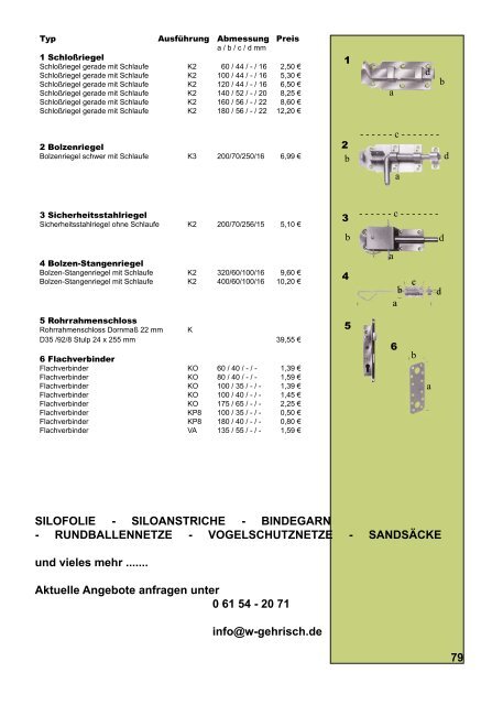 Gehrisch Katalog 2009 - W-gehrisch.de