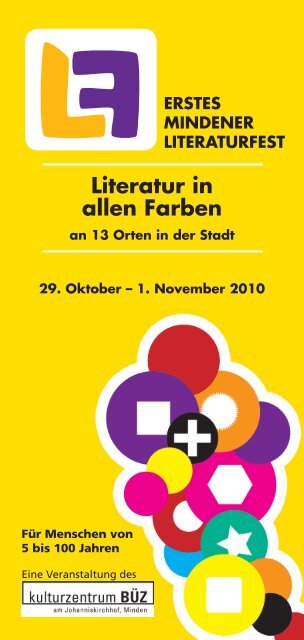 Literatur in allen  Farben - Stadt Minden