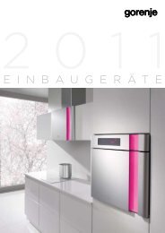 E I N B A U G E R Ä T E - Gorenje