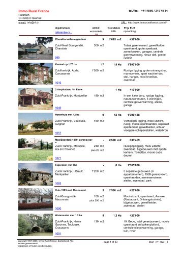 Katalog(PDF) - IRF Immo, Real Estate France