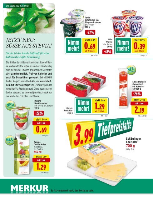 Süß und pikant: große Auswahl an Oster-Spezialitäten bei MERKUR!