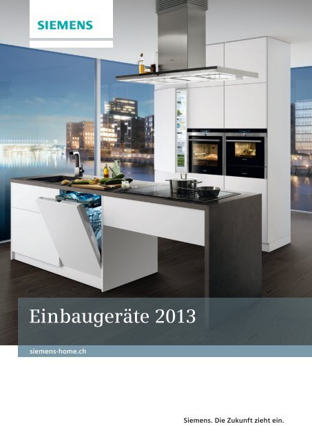 Download Prospekt Einbaugeräte - Siemens Home Appliances