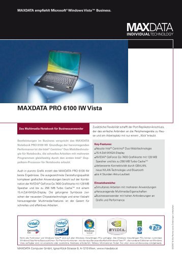 MAXDATA PRO 6100 IW Vista